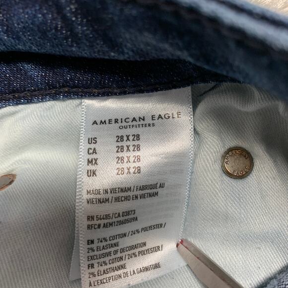 American Eagle Next Level Airflex Skinny Jeans Sz 28 x 28 - Picture 7 of 7